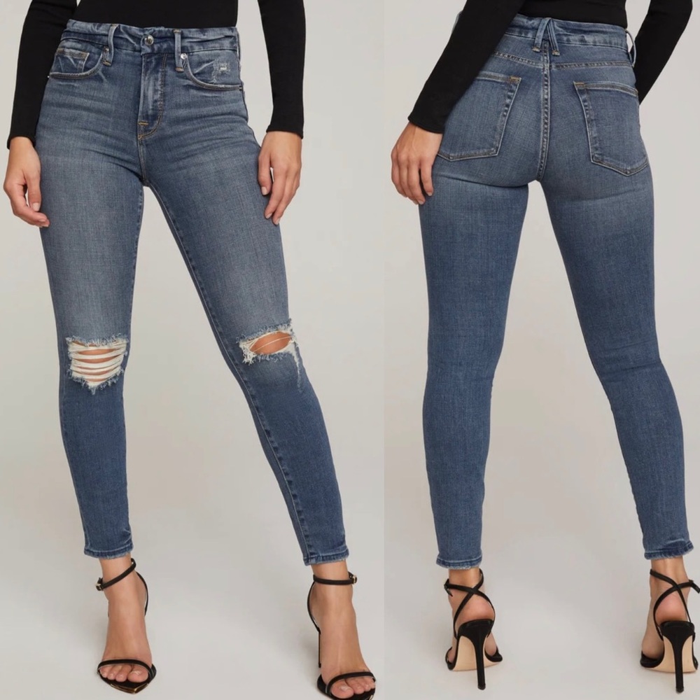 Good American Good Legs Crop